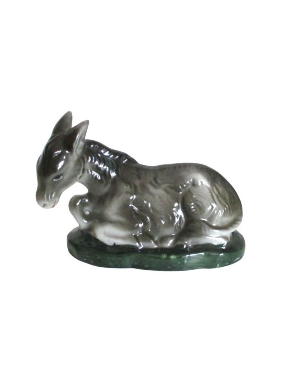 Vintage Japan Nativity Donkey Figurine Collectible Animal Figure